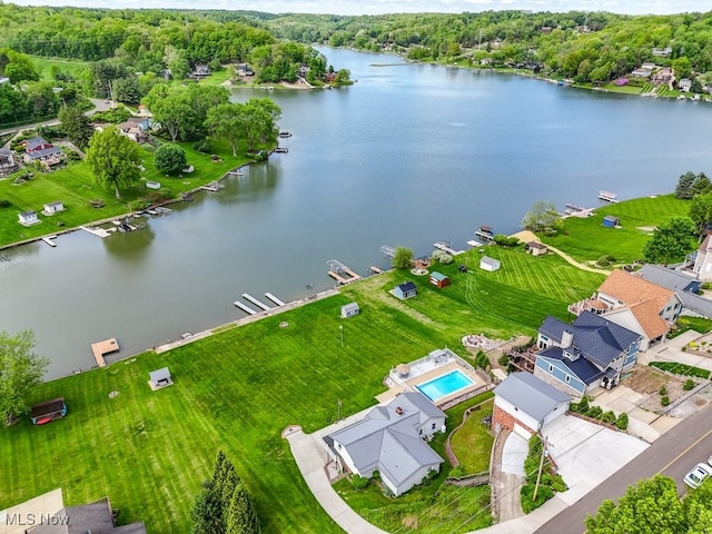 382 E Mohawk Dr, Malvern, OH 44644 - drone / aerial view of a nearby body of water
