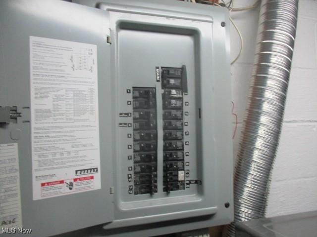 utilities with electric panel