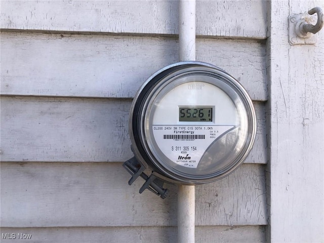 details with electric meter