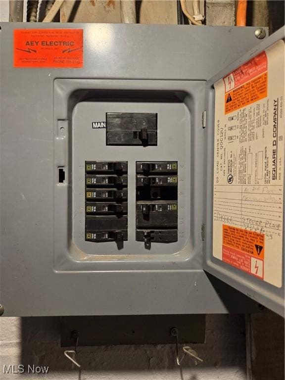 utilities with electric panel