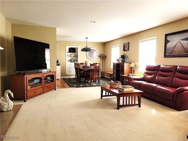 view of living room