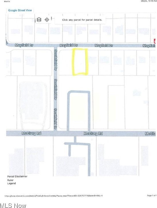 Mayfield Dr, Boardman OH, 44512 land for sale