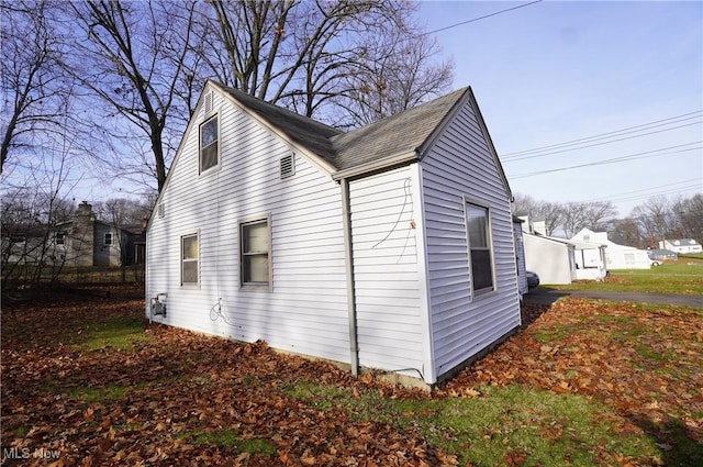 view of property exterior