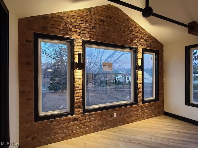 details featuring wood finished floors