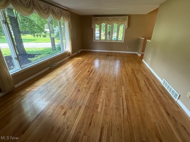 8674 Hunters Trl, Warren, OH 44484 - empty room with wood finished floors and baseboards