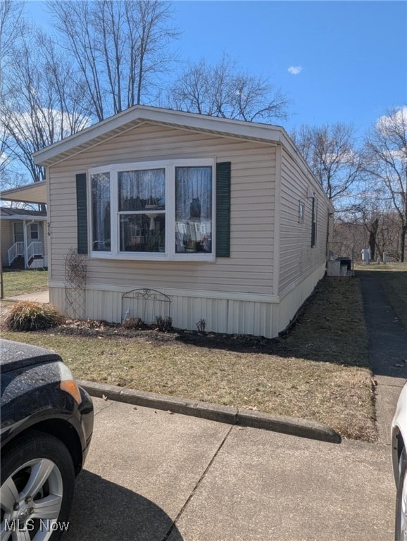 view of side of property