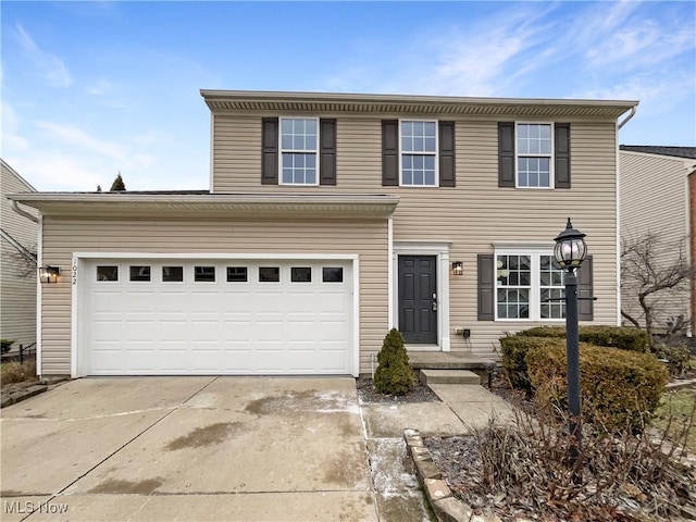 view of front of house featuring driveway