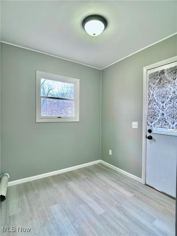 1341 Sharon Ave, Zanesville, OH 43701 - spare room featuring baseboards and wood finished floors