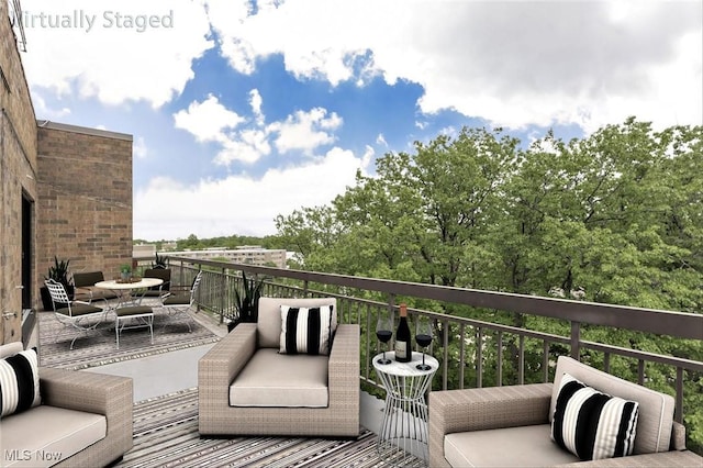 27500 Cedar Rd Unit 804, Beachwood, OH 44122 - view of wooden terrace