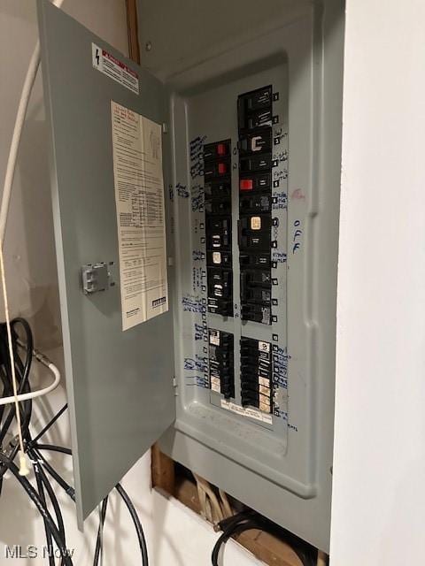 utilities with electric panel