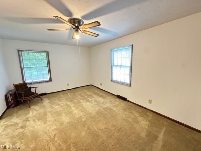 2364 W Royalton Rd, Broadview Heights, OH 44147 - carpeted spare room with plenty of natural light and ceiling fan