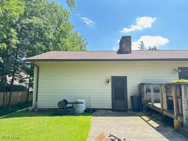 2364 W Royalton Rd, Broadview Heights, OH 44147 - back of property with a chimney