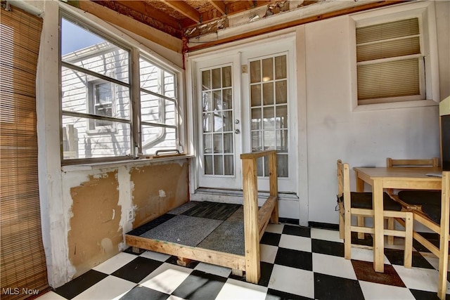 sunroom / solarium with plenty of natural light