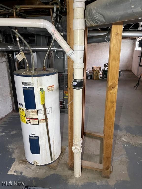 utilities with electric water heater