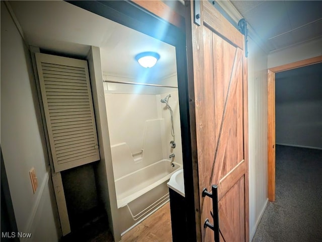 full bathroom featuring bathing tub / shower combination