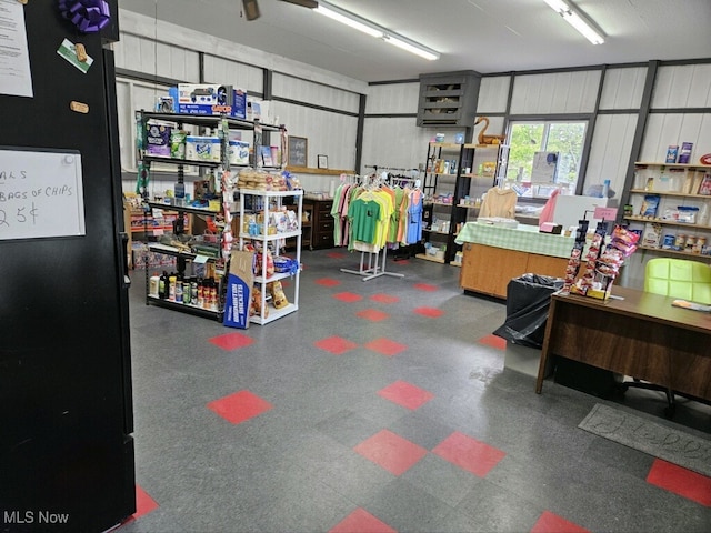 misc room featuring tile patterned floors