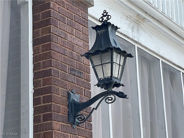 details with brick siding