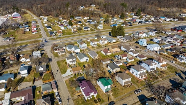 birds eye view of property featuring a residential view