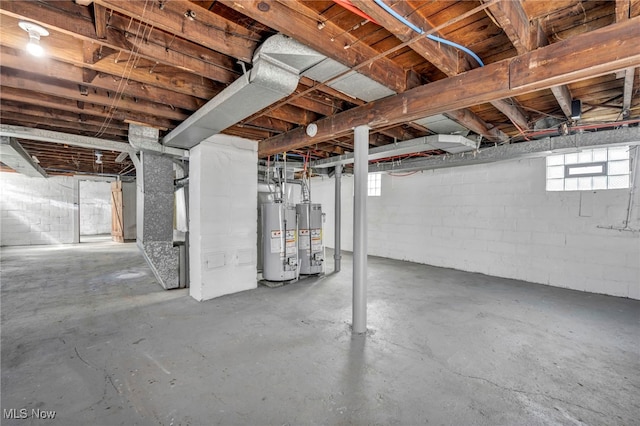 12117 Craven Ave, Cleveland, OH 44105 - below grade area featuring water heater