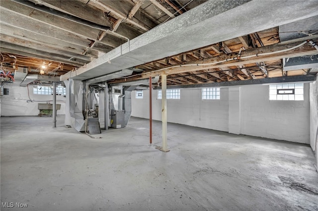 12117 Craven Ave, Cleveland, OH 44105 - below grade area with heating unit