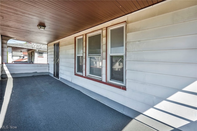 12117 Craven Ave, Cleveland, OH 44105 - view of patio / terrace featuring covered porch