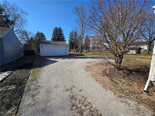 view of street featuring driveway