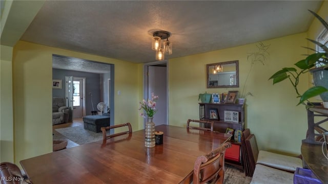 view of dining space