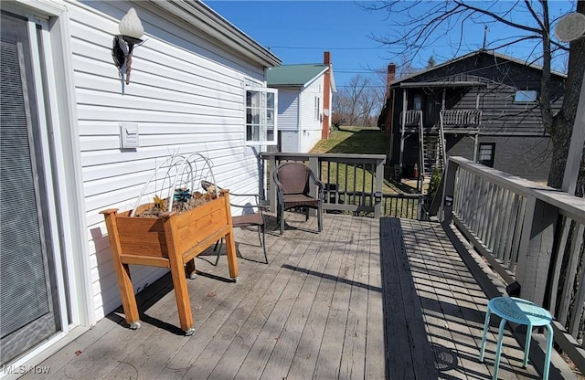 view of deck