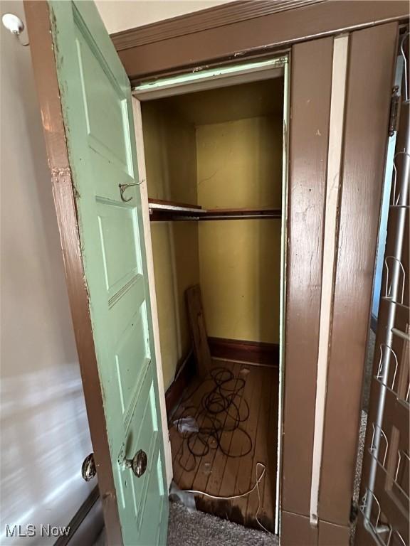 view of closet