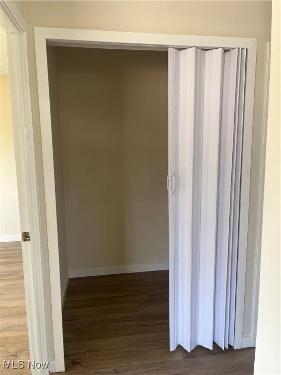 view of closet