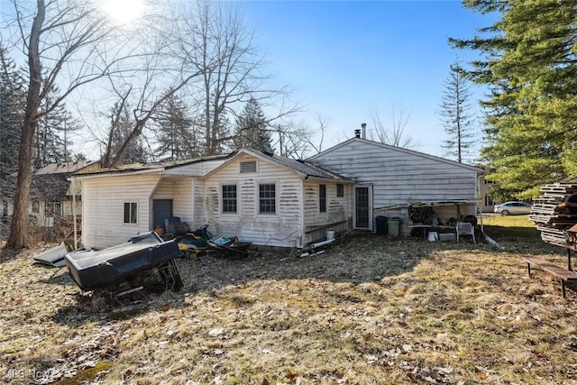 view of rear view of house