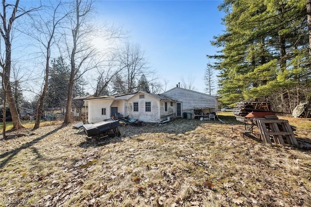 view of rear view of house