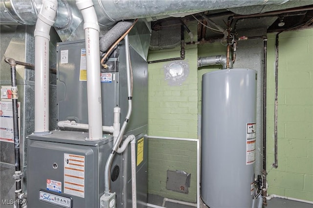 utilities with water heater