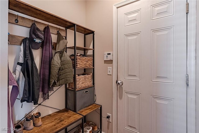 view of mudroom