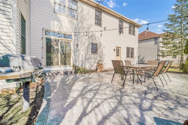 view of patio / terrace featuring grilling area