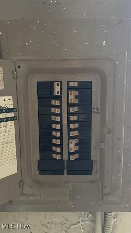 utilities with electric panel