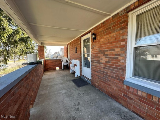 view of patio / terrace featuring a porch