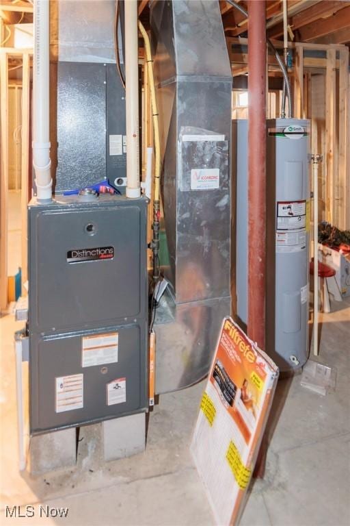 utilities with water heater