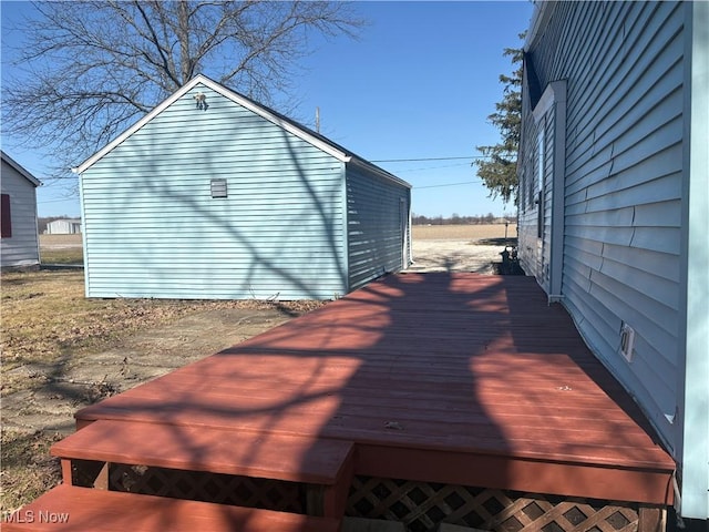 view of deck