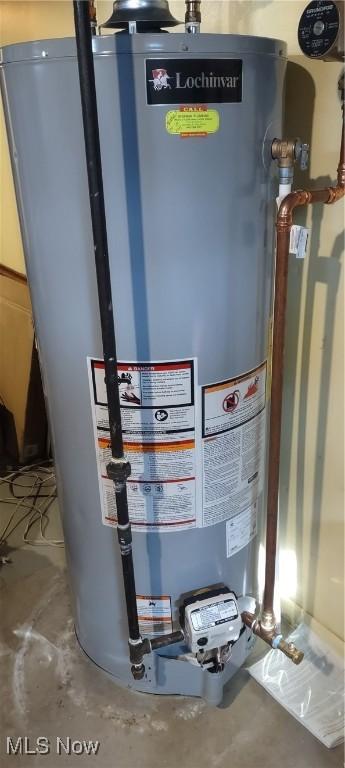 utilities featuring water heater