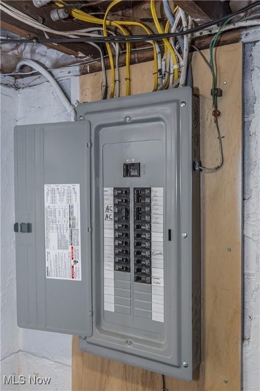 utilities with electric panel