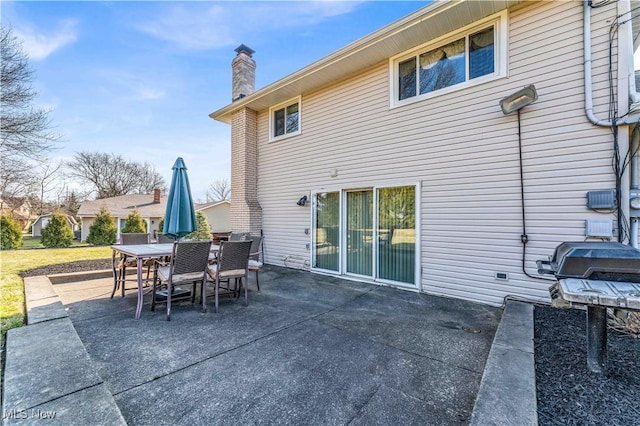 view of patio / terrace with outdoor dining area