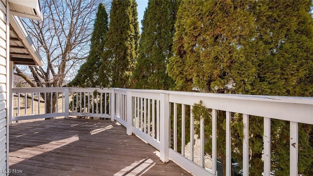 view of deck