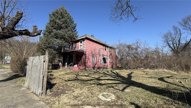 view of home's exterior