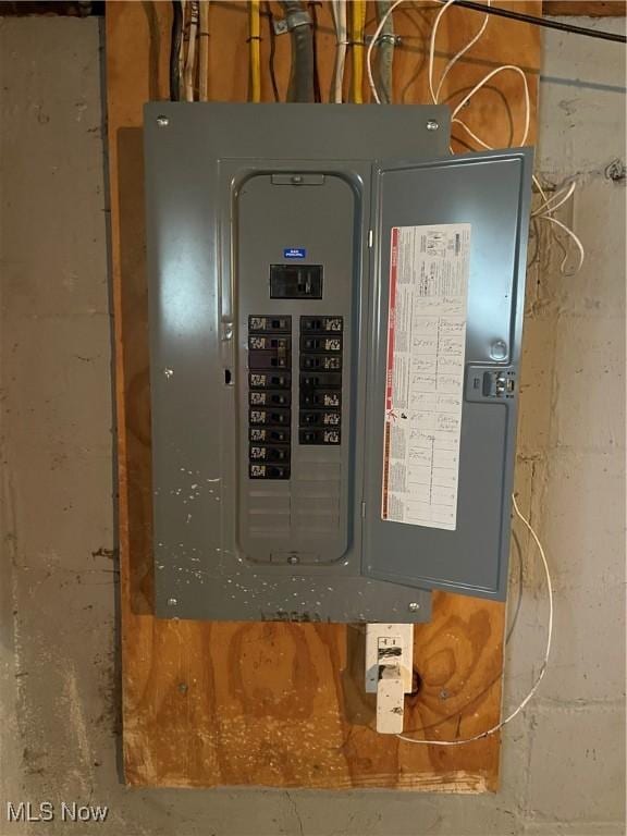 utilities with electric panel