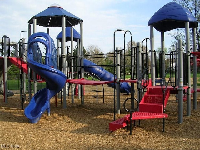 view of communal playground