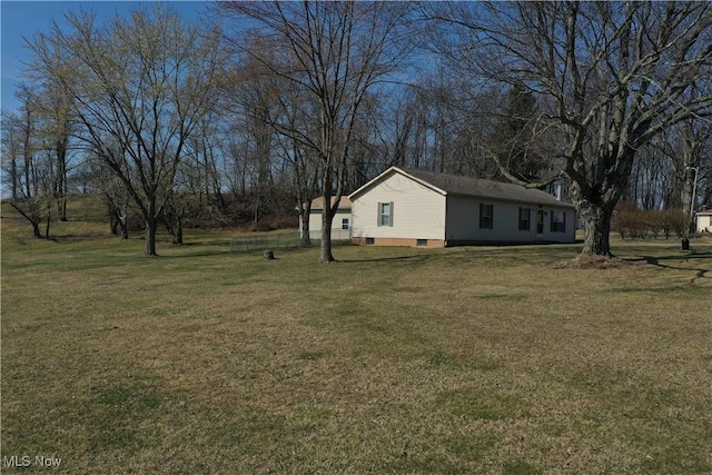 view of yard