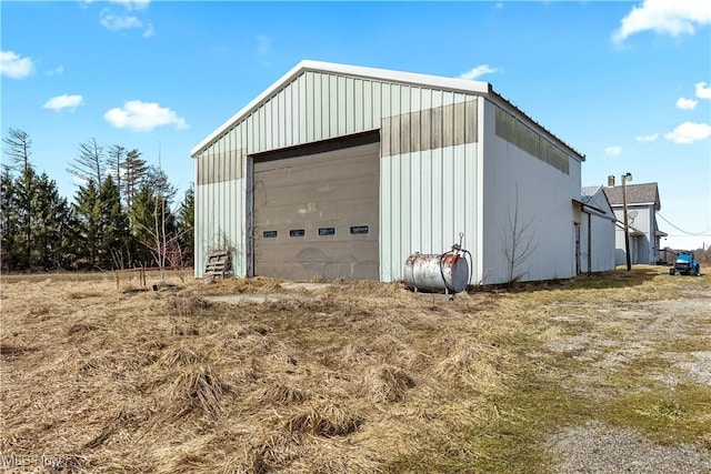 view of outbuilding with an outdoor structure