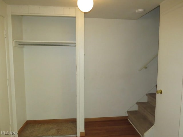 view of closet