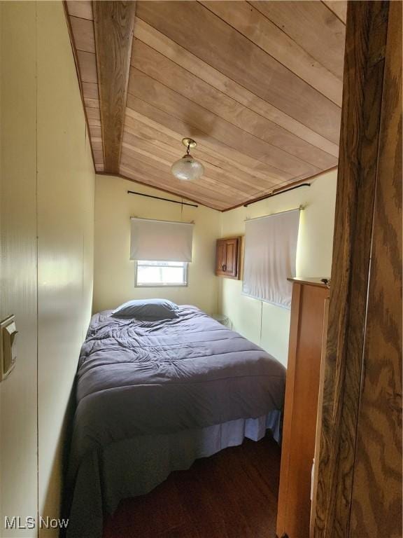 17875 Lashley Rd, Senecaville, OH 43780 - bedroom with wooden ceiling